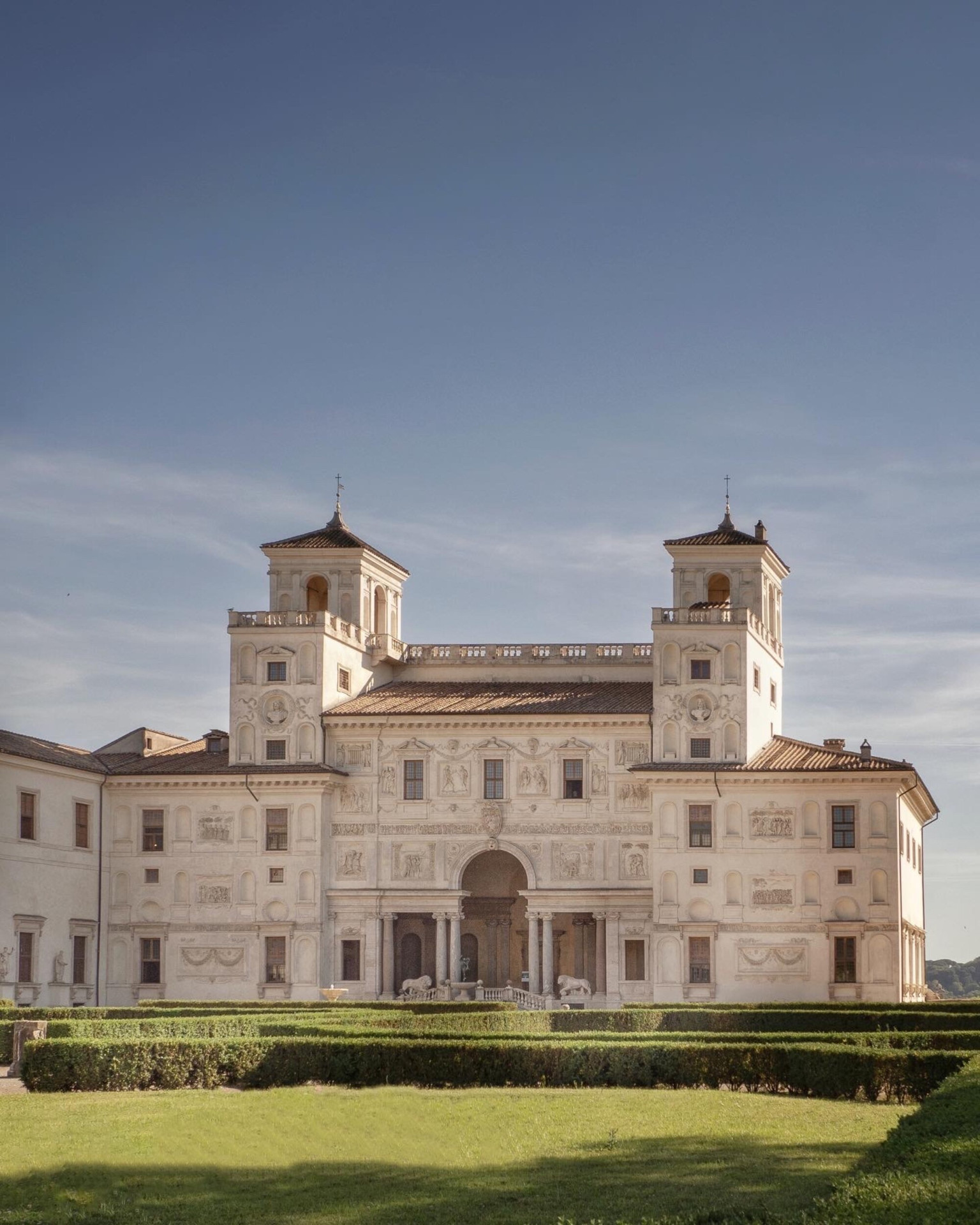 Villa Medici exterior in Rome
