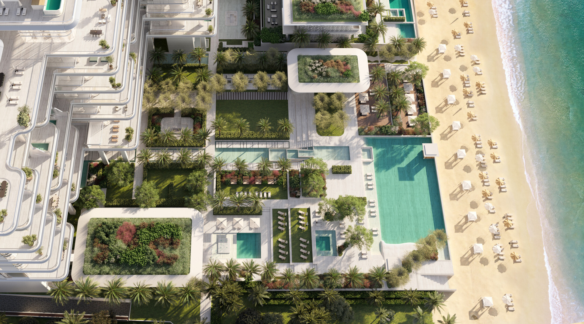 Orla residences building renders, Dubai