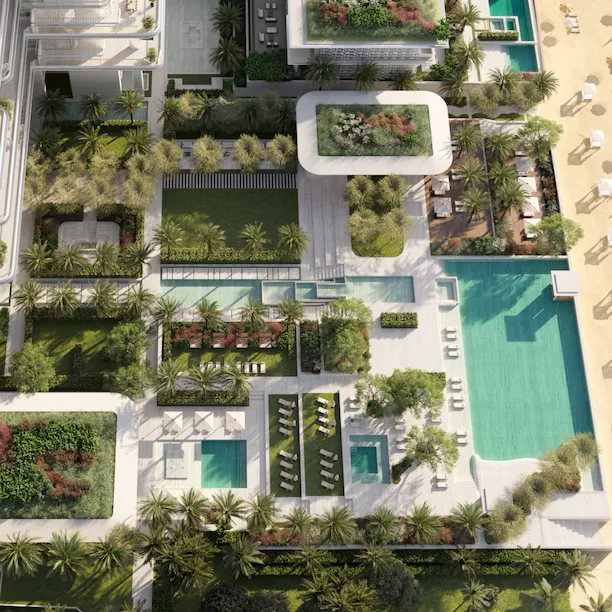 Orla residences building renders, Dubai