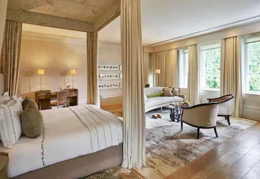 Coworth Park-Mansion House Executive-Weston Suite-bedroom-propped-highres