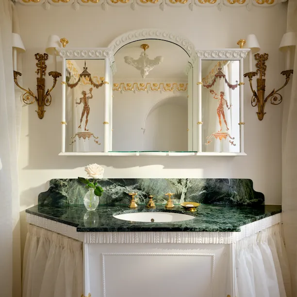 The Dorchester Signature Suite Oliver Messel Bathroom sink