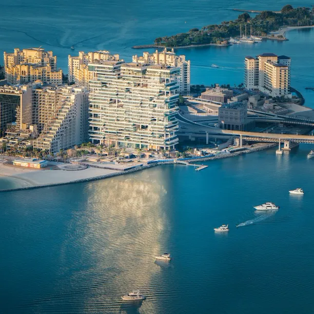 One at Palm exteriorOne at Palm Jumeirah-Residences-Dubai-Dorchester Collection