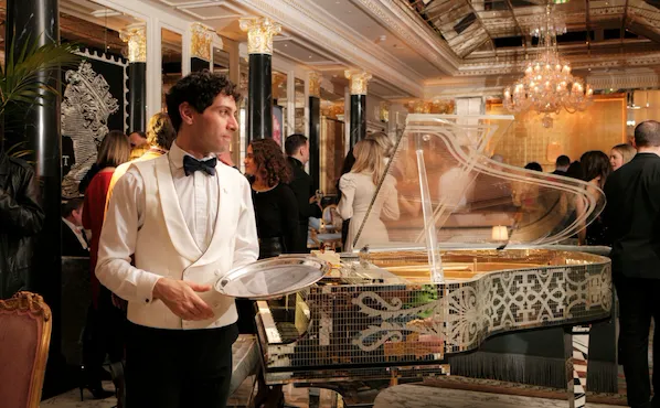 Sestini sunglasses launch party at Artists' Bar