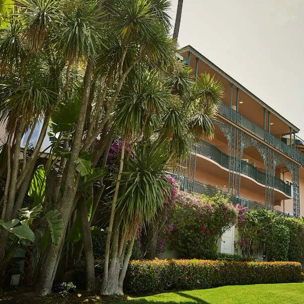 Exterior at The Beverly Hills Hotel, Los Angeles