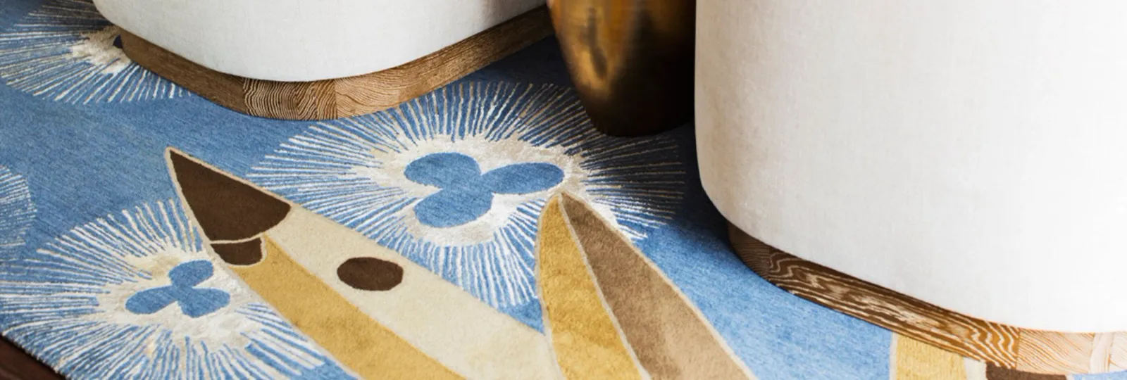 Design details inside the Bell Suite with vaulted ceilings