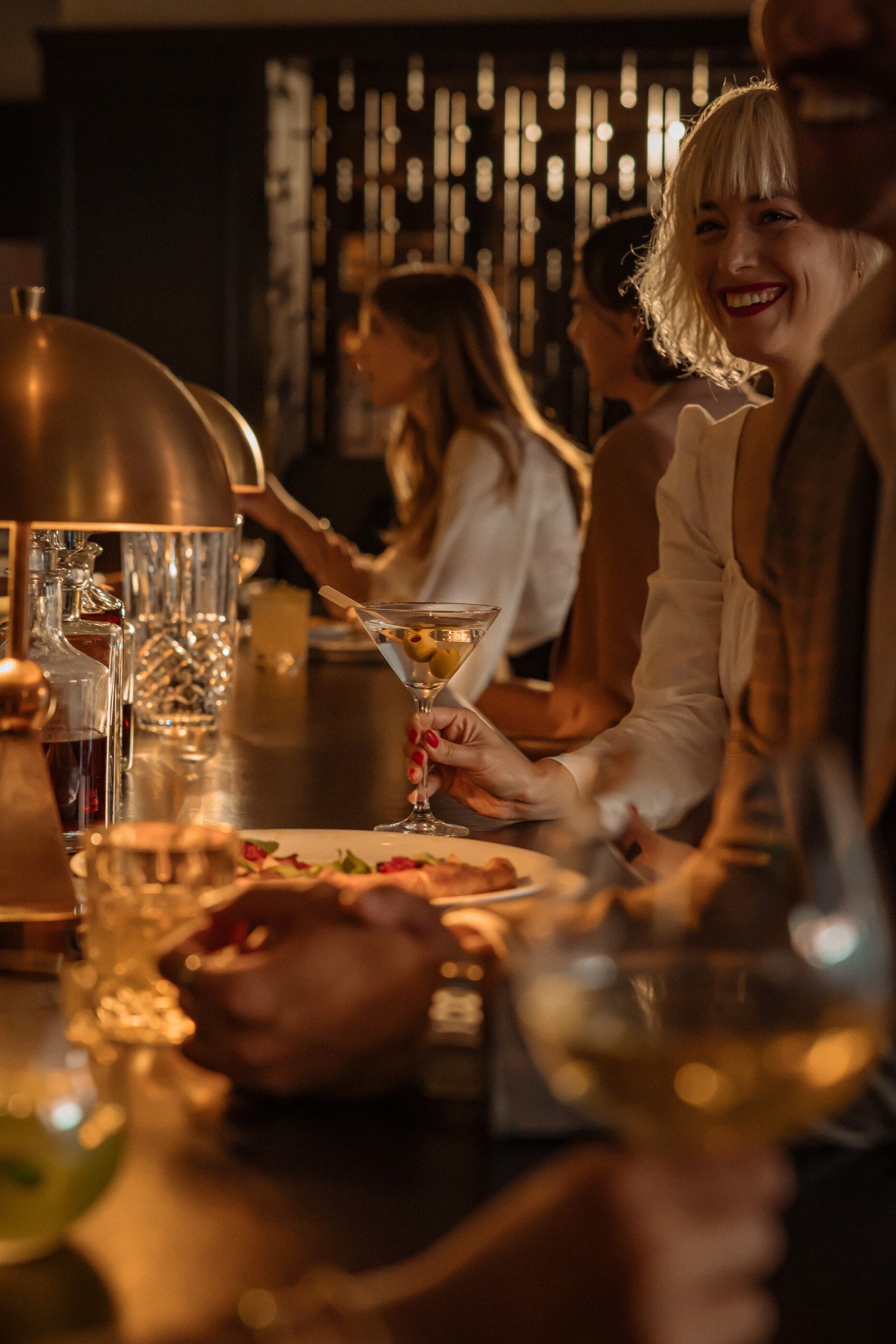 Dining in the Bar & Lounge at Hotel Bel-Air, Los Angeles 