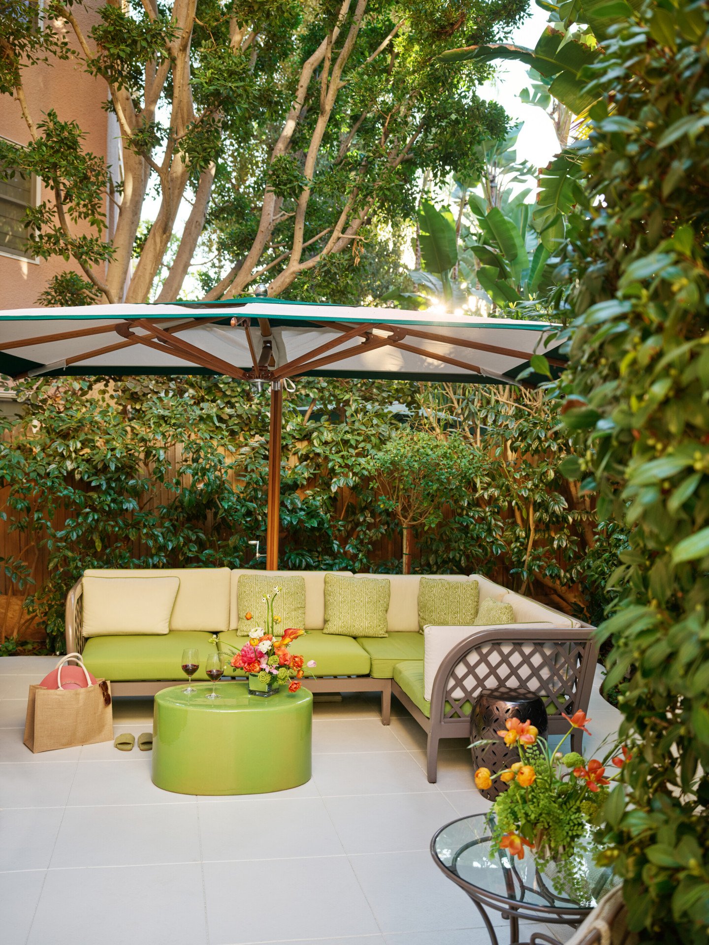 Beverly Hills Suite with Patio at The Beverly Hills Hotel, Beverly Hills, California