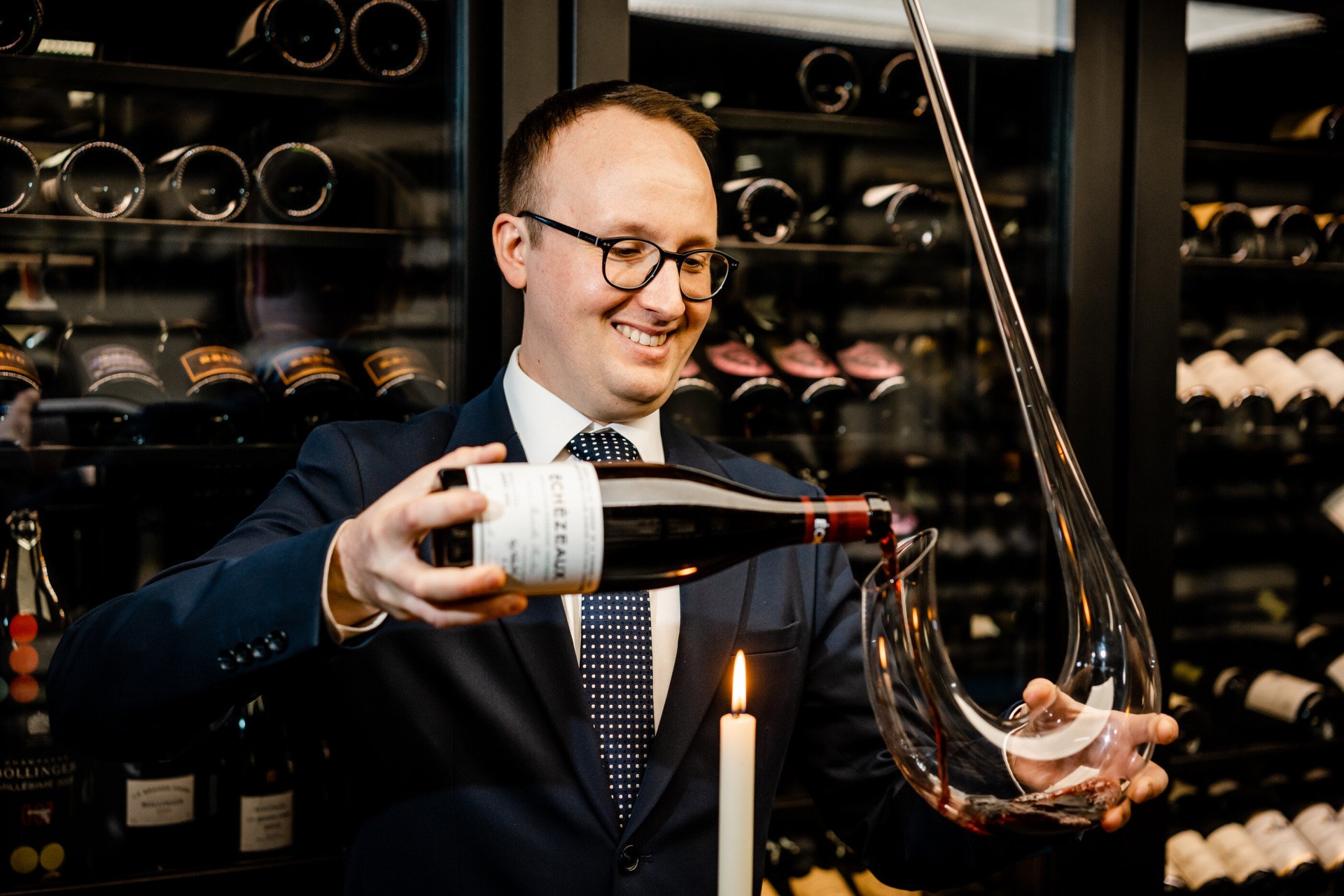Matteo Furlan head of wines at The Dorchester.