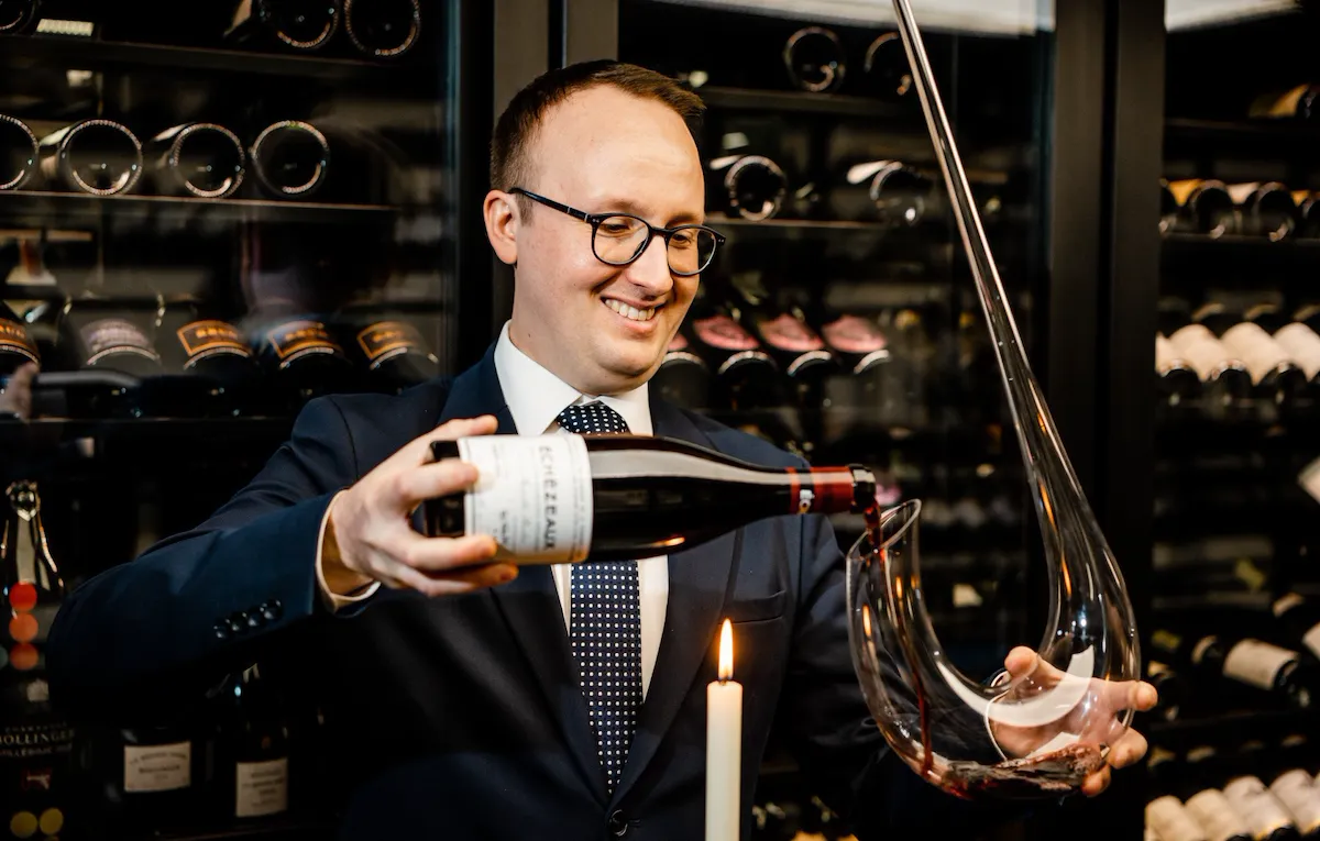 Matteo Furlan Wine Director at The Dorchester.