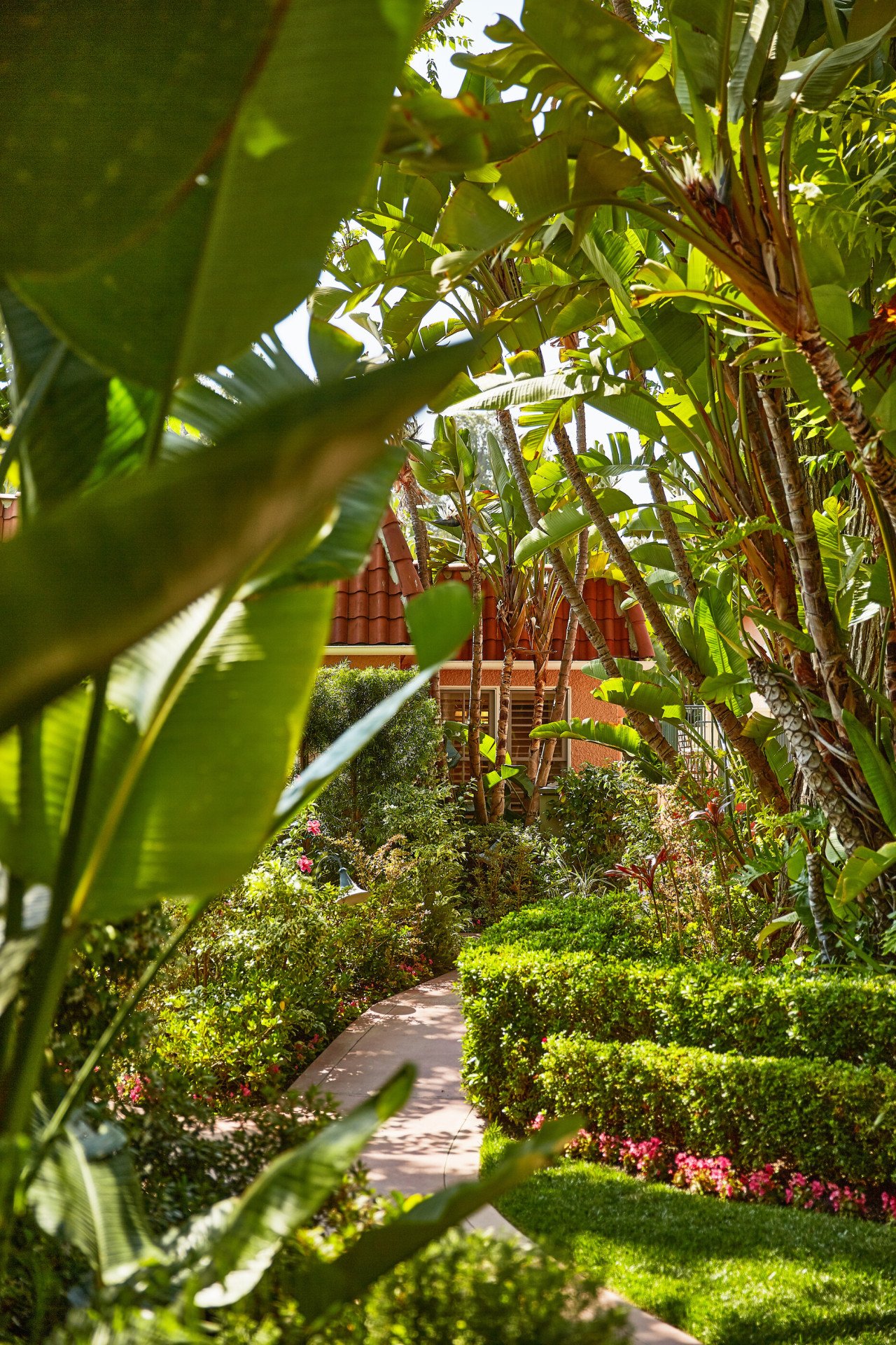 Exterior at The Beverly Hills Hotel, Los Angeles 