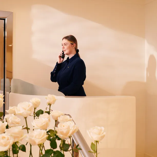 The Dorchester Spa reception.