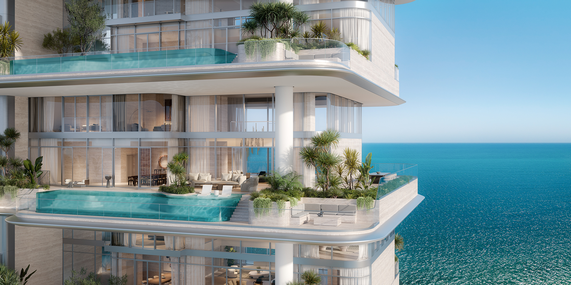 Exterior of Orla Infinity Residences Dubai