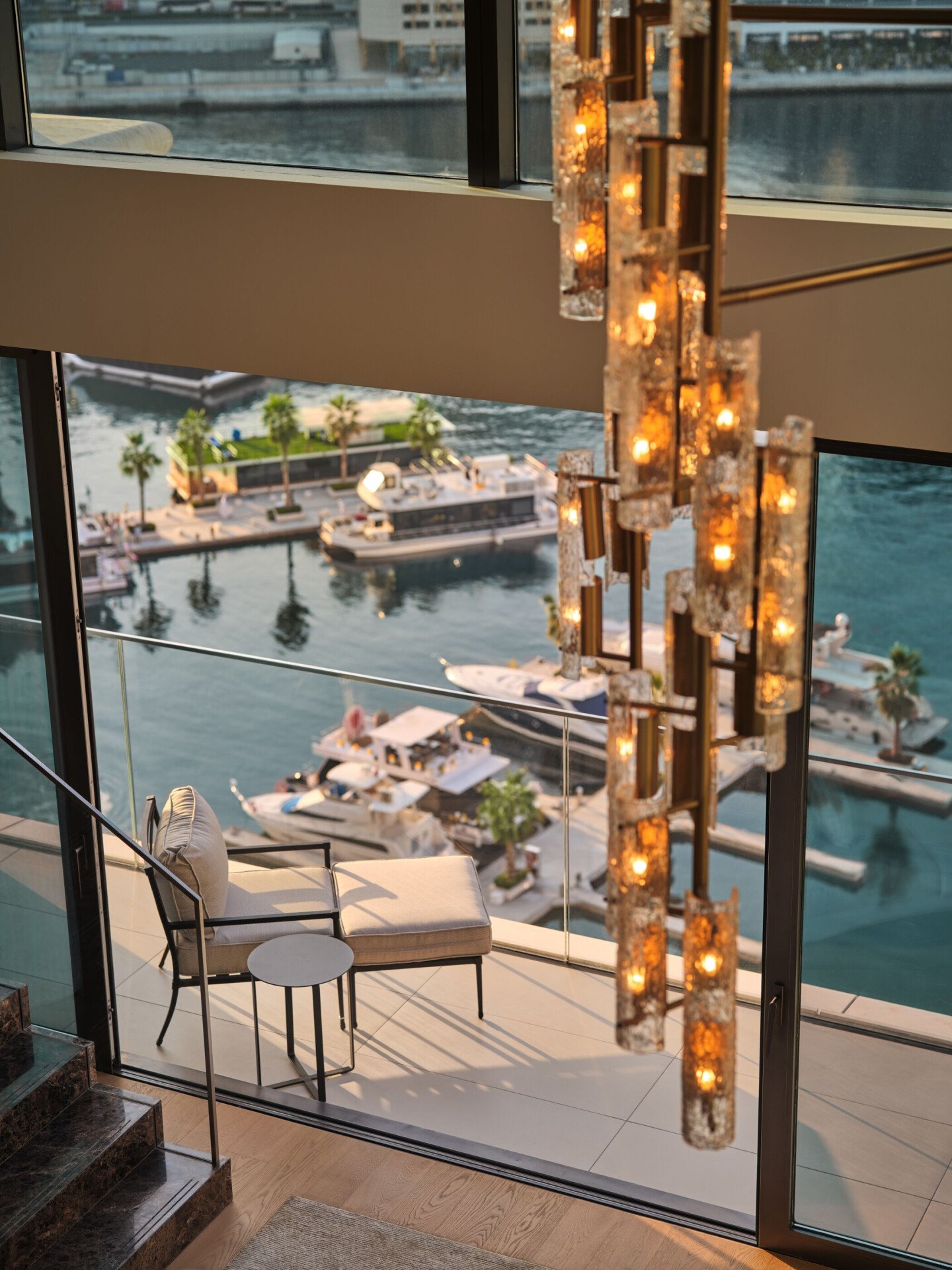 Marina Duplex suite interior at The Lana, Dubai