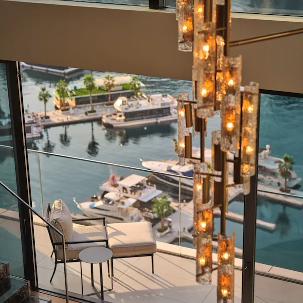 Marina Duplex suite interior at The Lana, Dubai