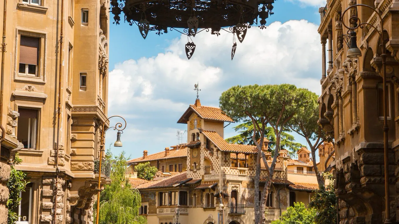 Coppede entrance arch