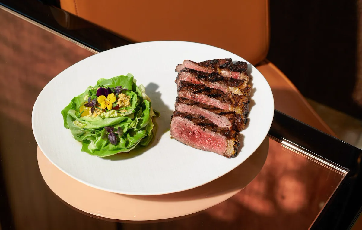 Steak Salad at 45 Park Lane