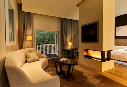 Loft Studio living room at Hotel Bel-Air