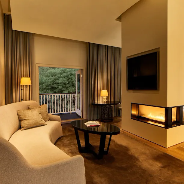 Loft Studio living room at Hotel Bel-Air