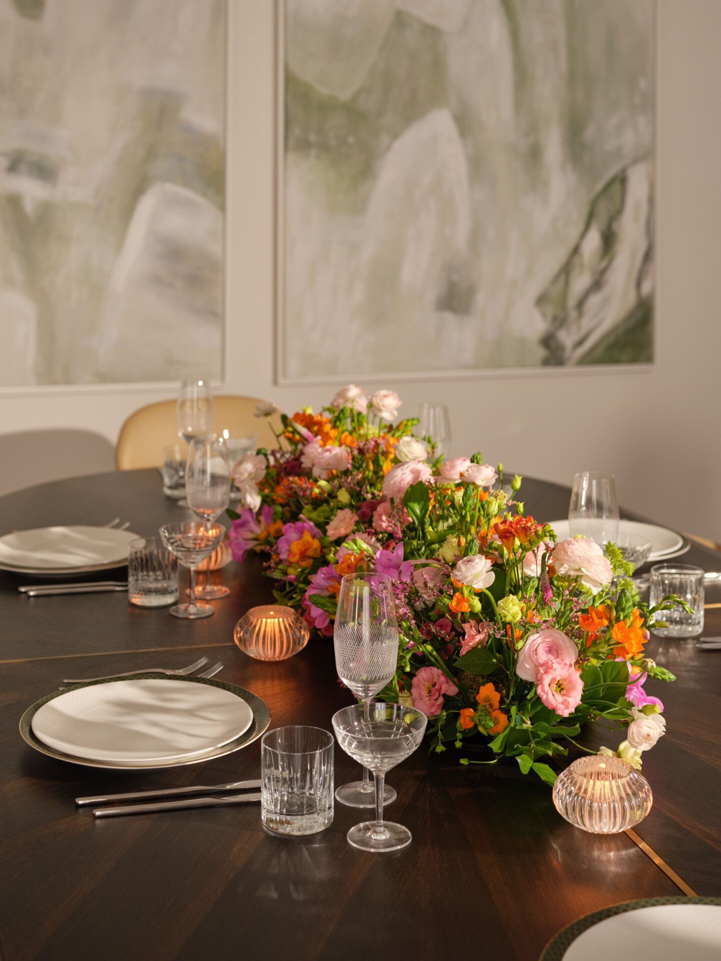 Flowers by The Dorchester. At Home service provided by The Dorchester florist team