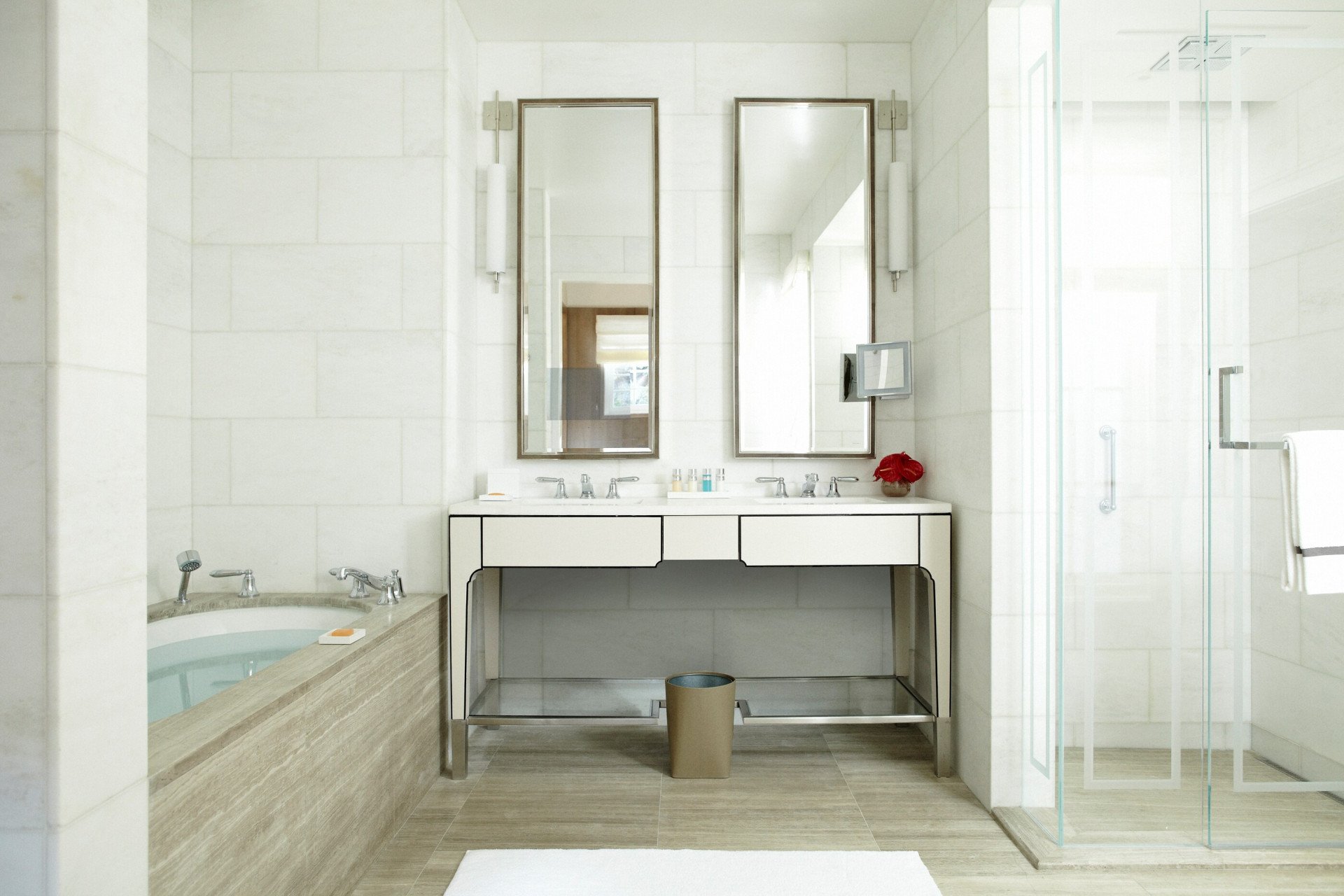 Elegant bathroom inside The Grace Kelly Suite