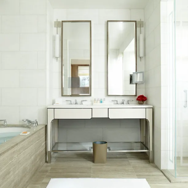 Elegant bathroom inside The Grace Kelly Suite