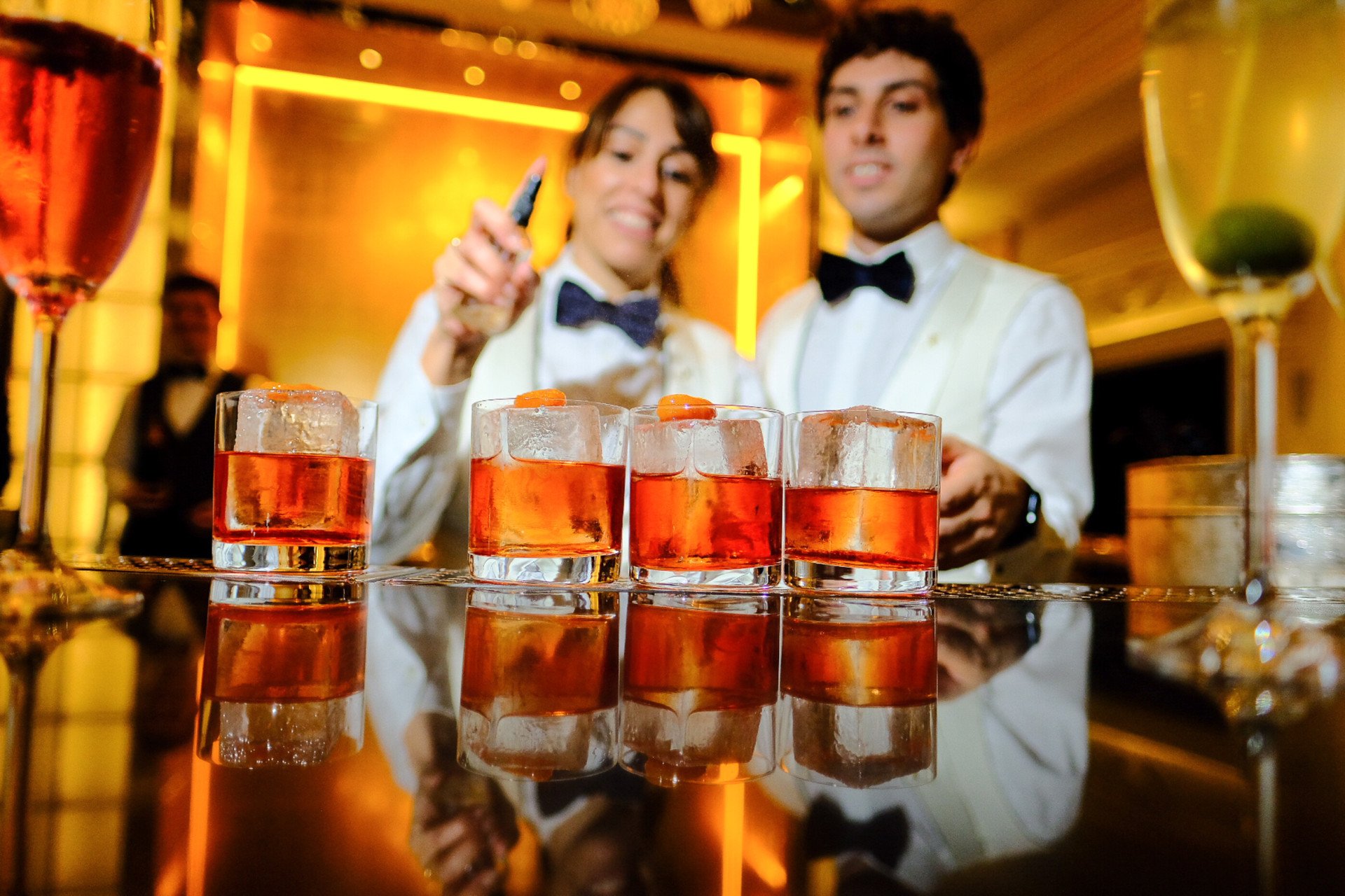 Sestini sunglasses launch party at Artists' Bar