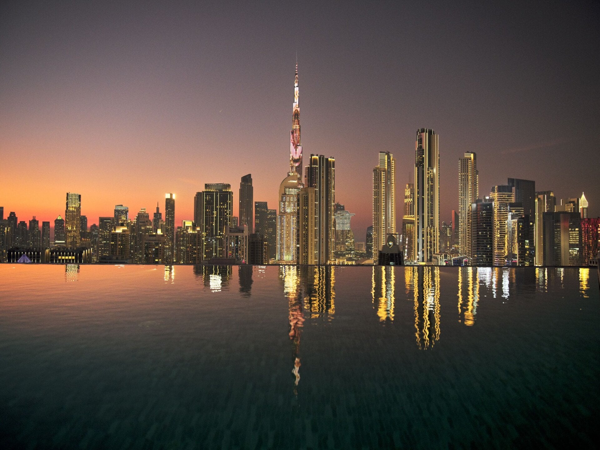 High Society pool terrace at The Lana, Dubai