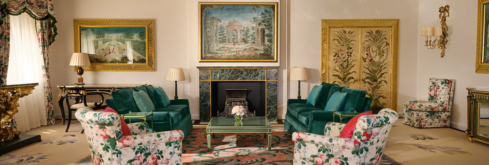 The Dorchester Signature Suite Oliver Messel Living Room