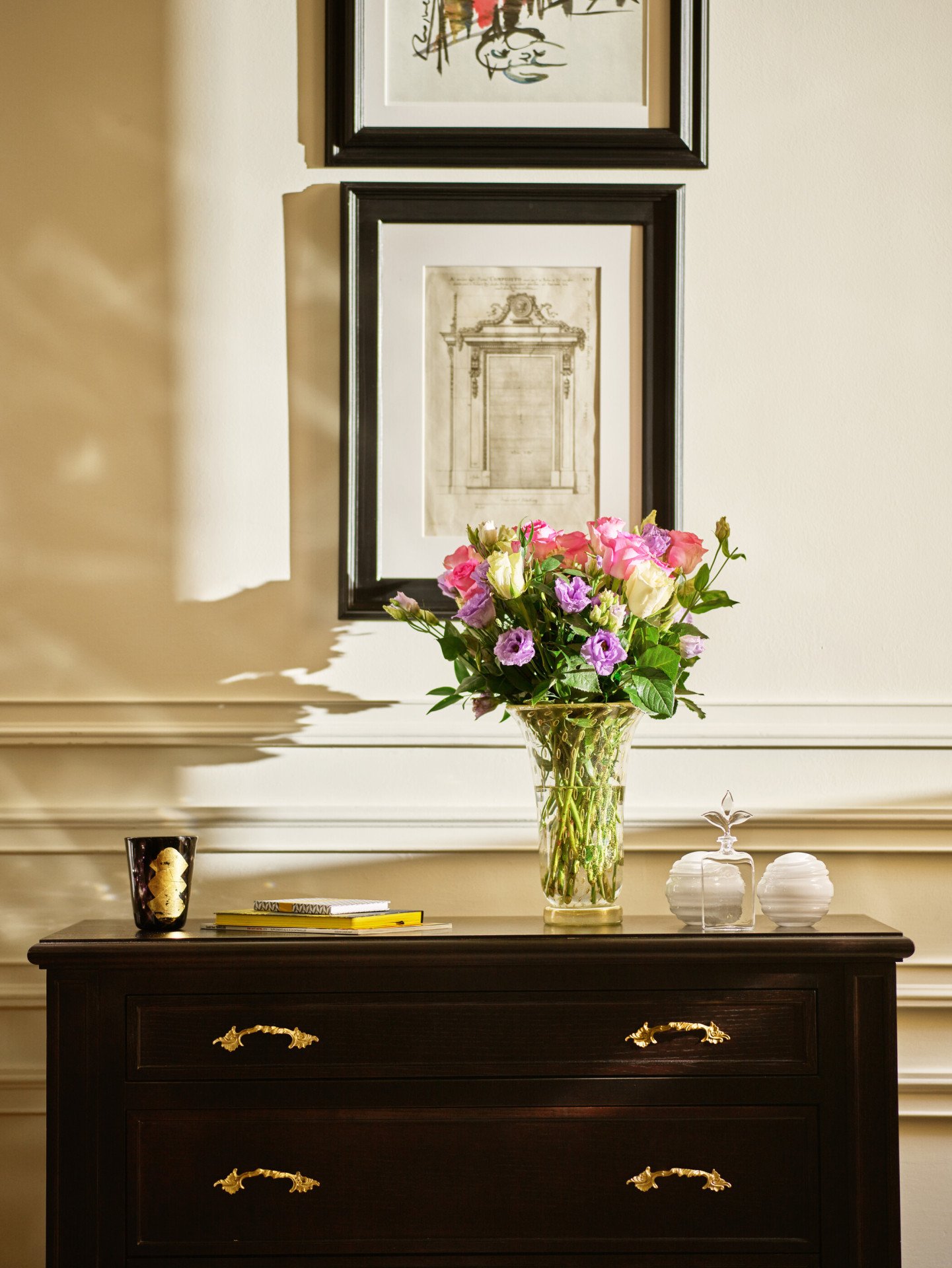 Junior suite furniture details at Hotel Eden