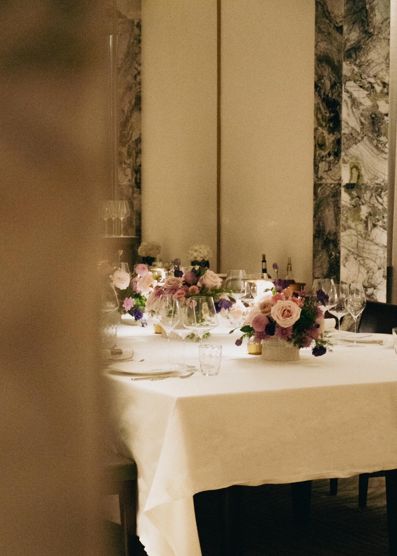 Wine dinner room at Riviera by Jean Imbert at The Lana, Dorchester Collection