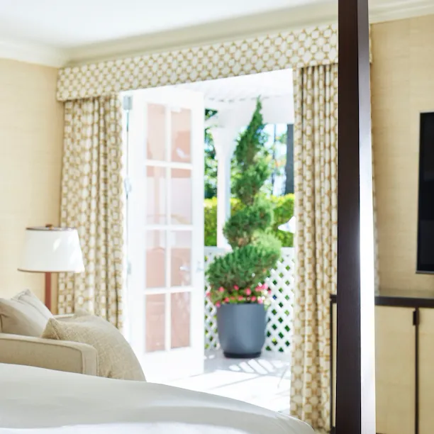 Bungalow 9A Bedroom, The Beverly Hills Hotel, Los Angeles