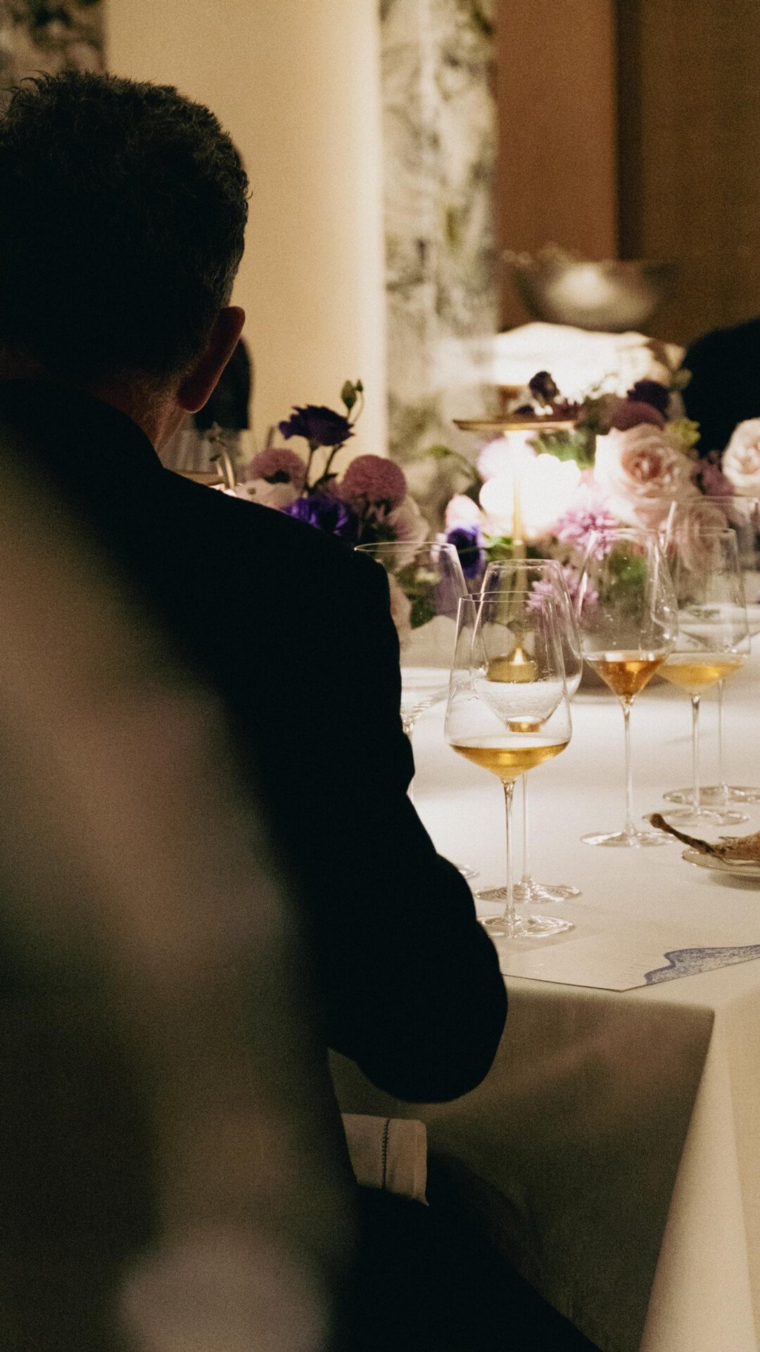 Wine dinner room at Riviera by Jean Imbert at The Lana, Dorchester Collection