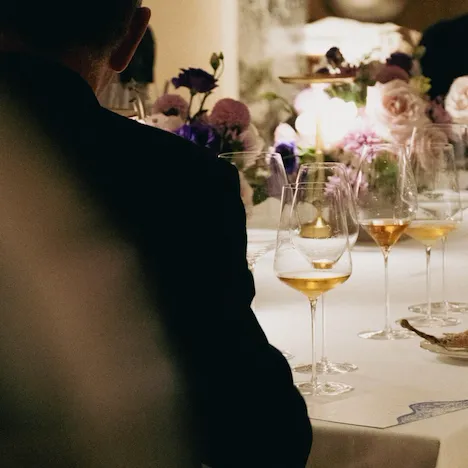 Wine dinner room at Riviera by Jean Imbert at The Lana, Dorchester Collection