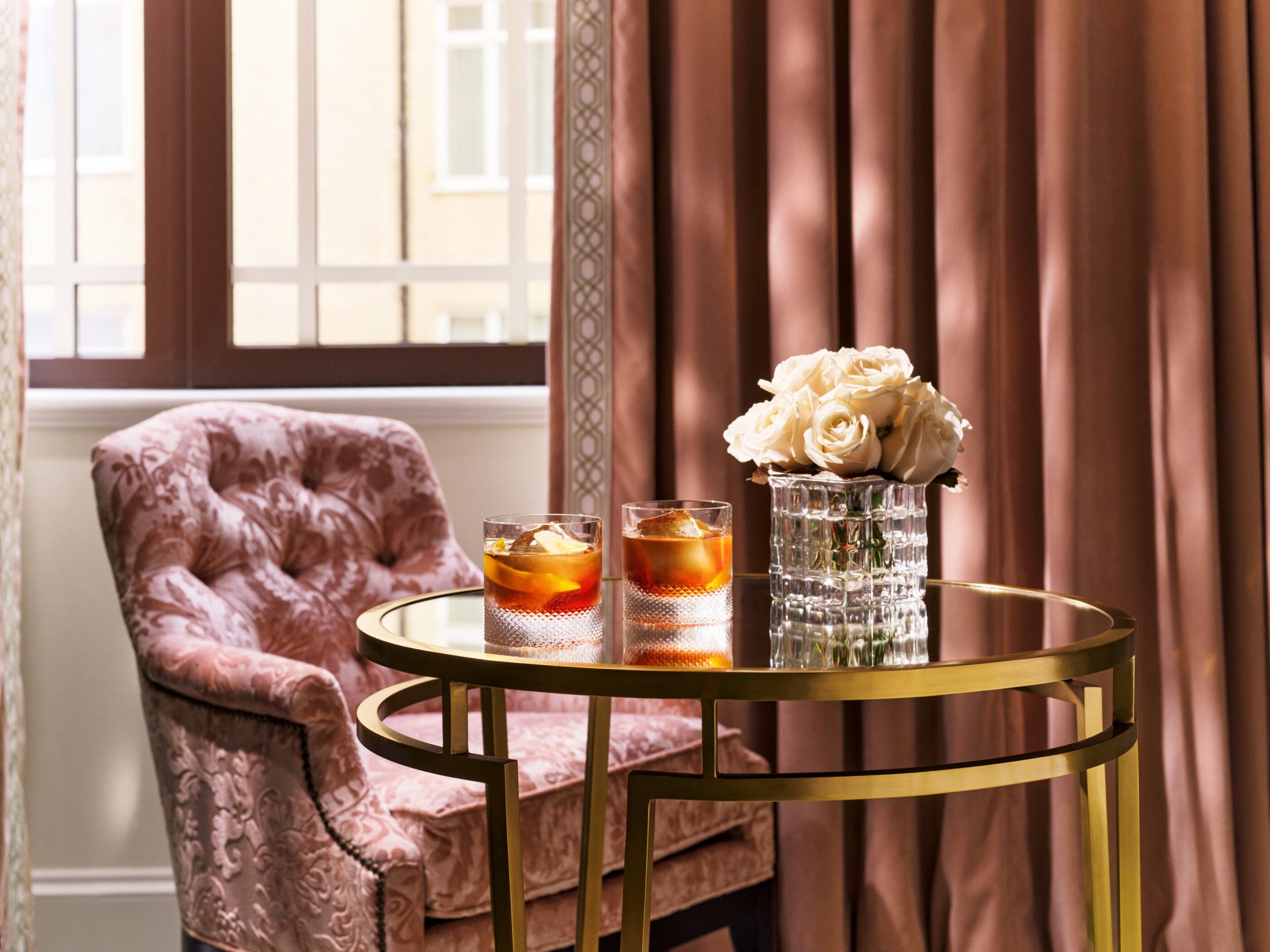 Superior Room at The Dorchester  in evening light