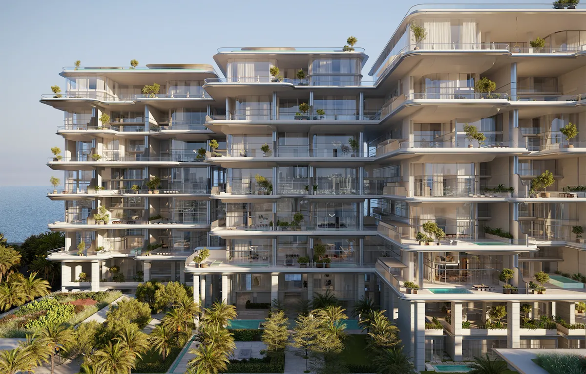 Orla residences building renders, Dubai