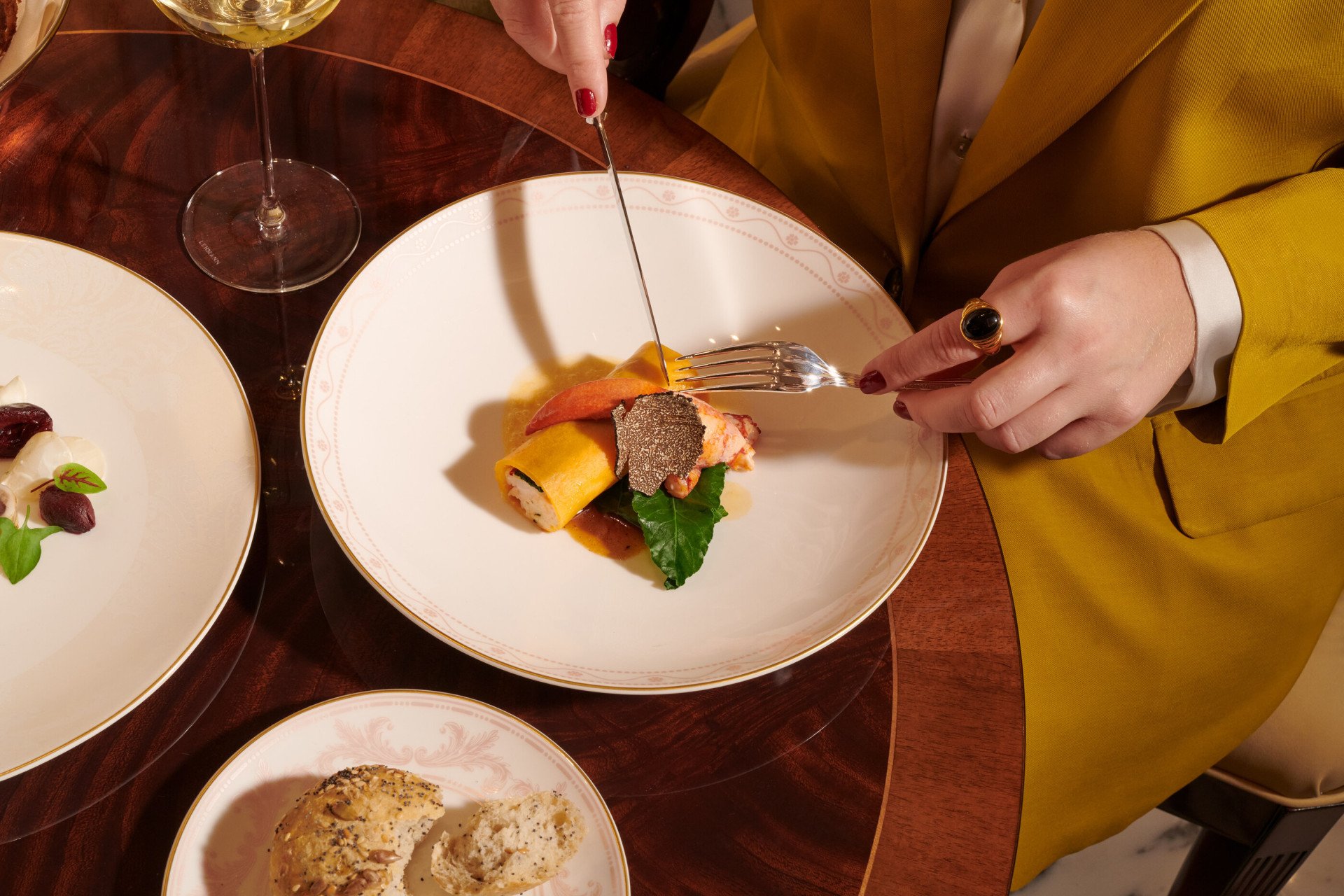 The Dorchester dinner at The Promenade.