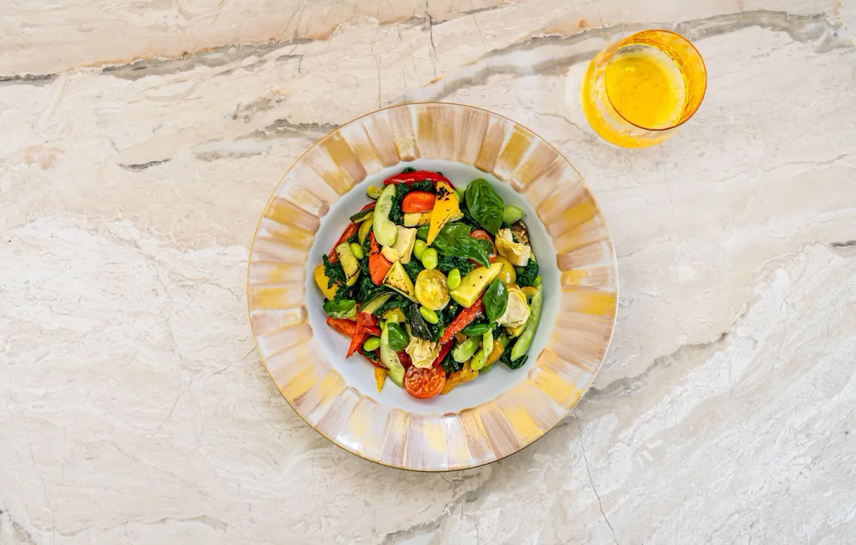 Pictures depict landscape images of the different offerings offered at Bonbon Café.