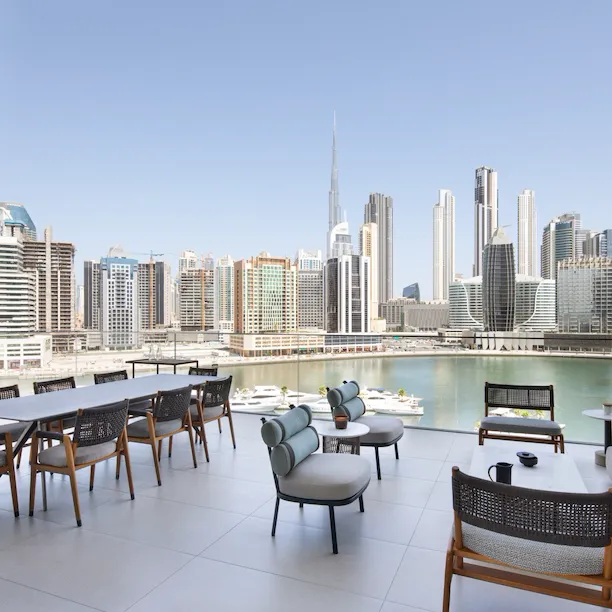 Duplex terrace at The Residences, Dubai