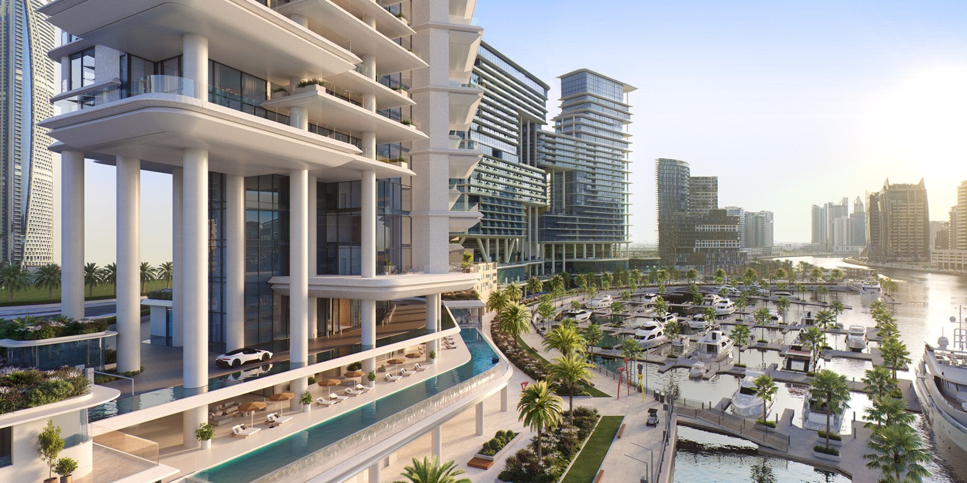 CGI's of Vela residences, Dubai