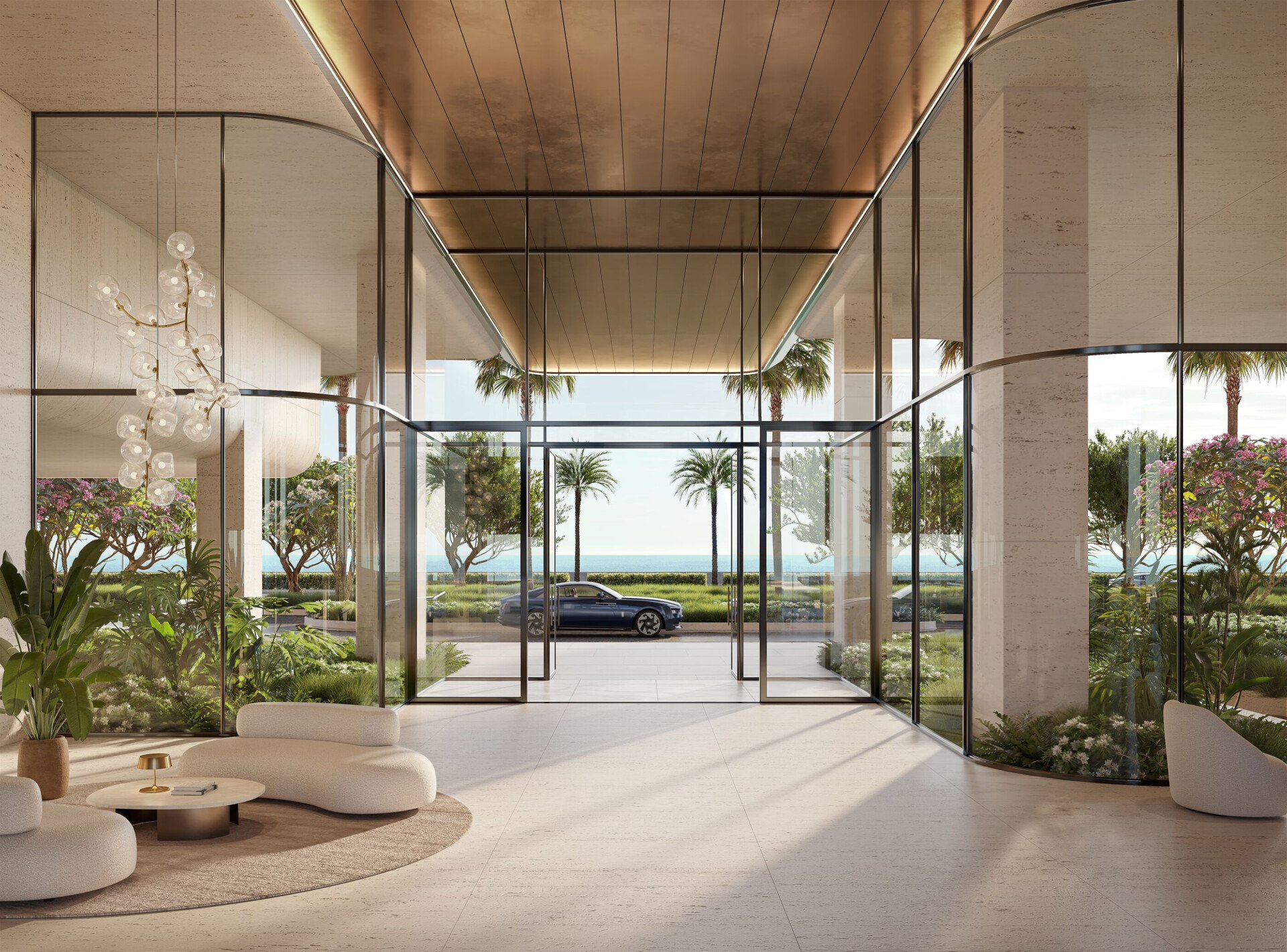 Render of The Alba residences, Dubai