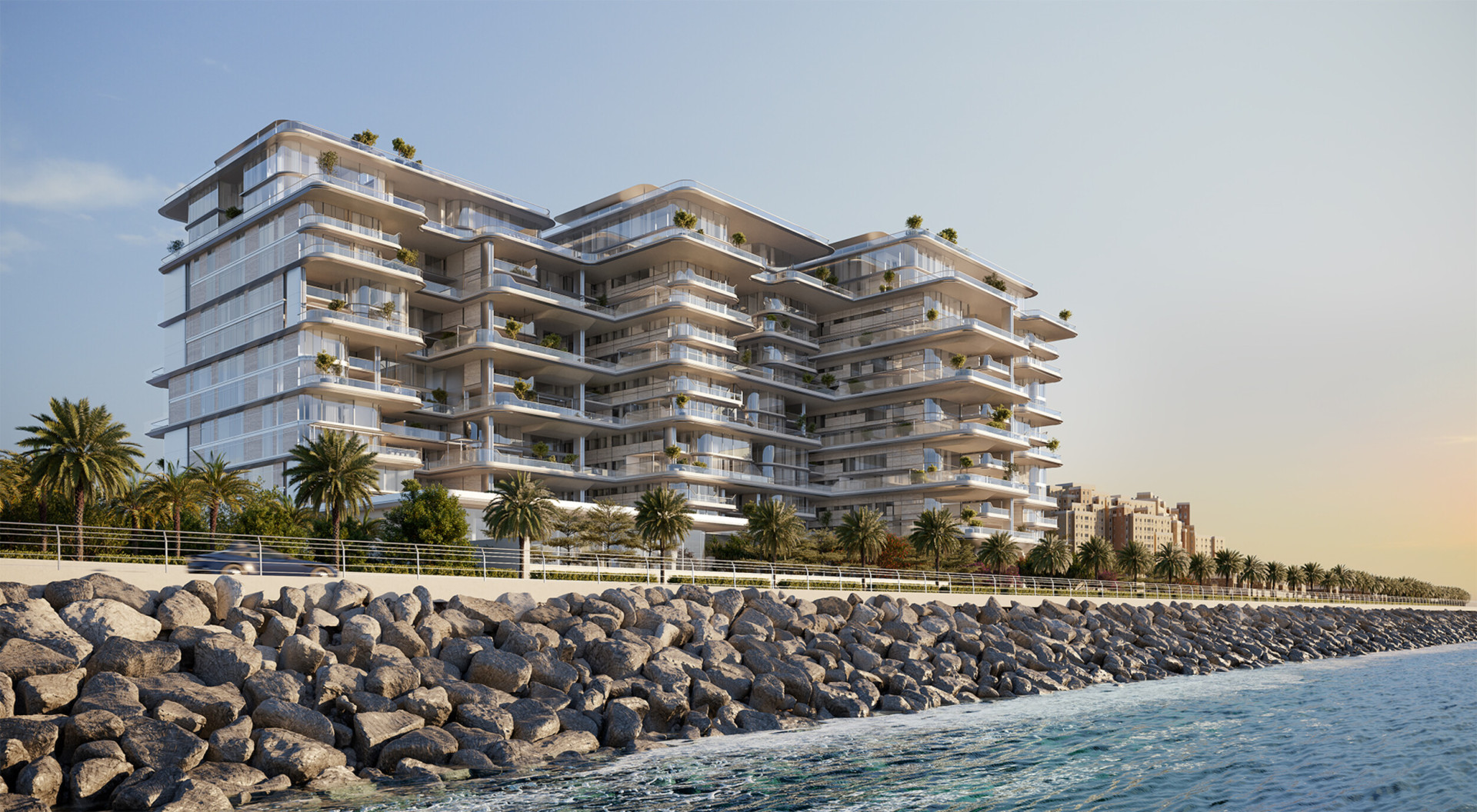 Orla residences building renders, Dubai