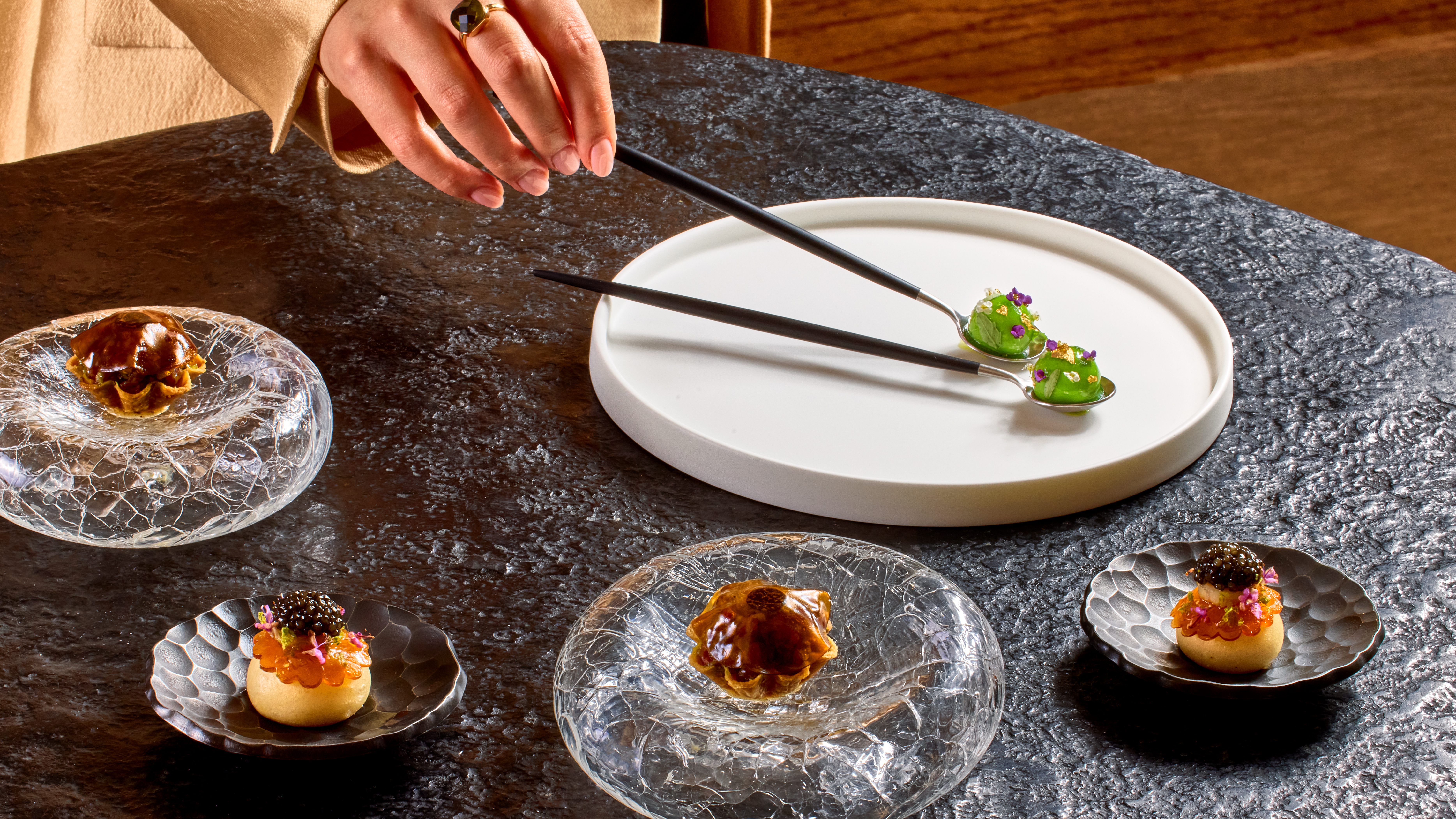 Snacks at Woven by adam smith 