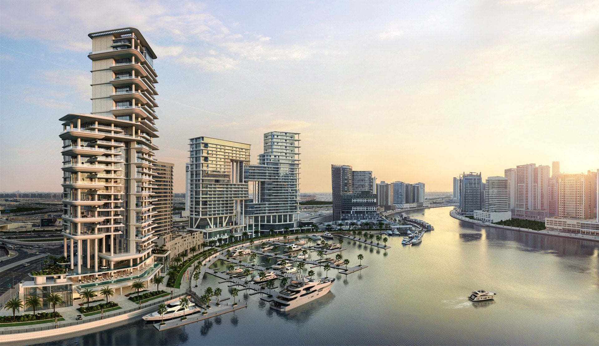 CGI's of Vela residences, Dubai