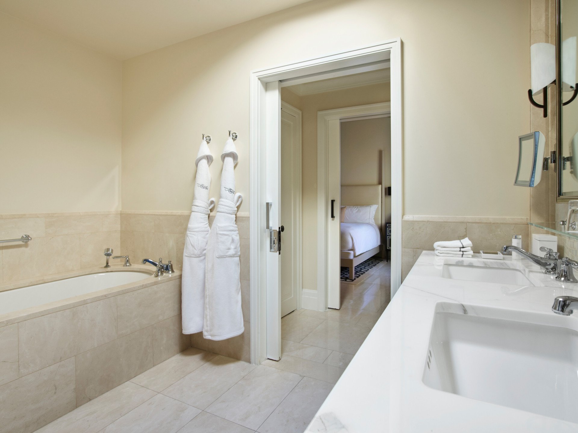 Bathroom in Two Bedroom Bel-Air Suite