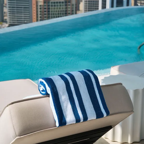 High Society pool terrace at The Lana, Dubai