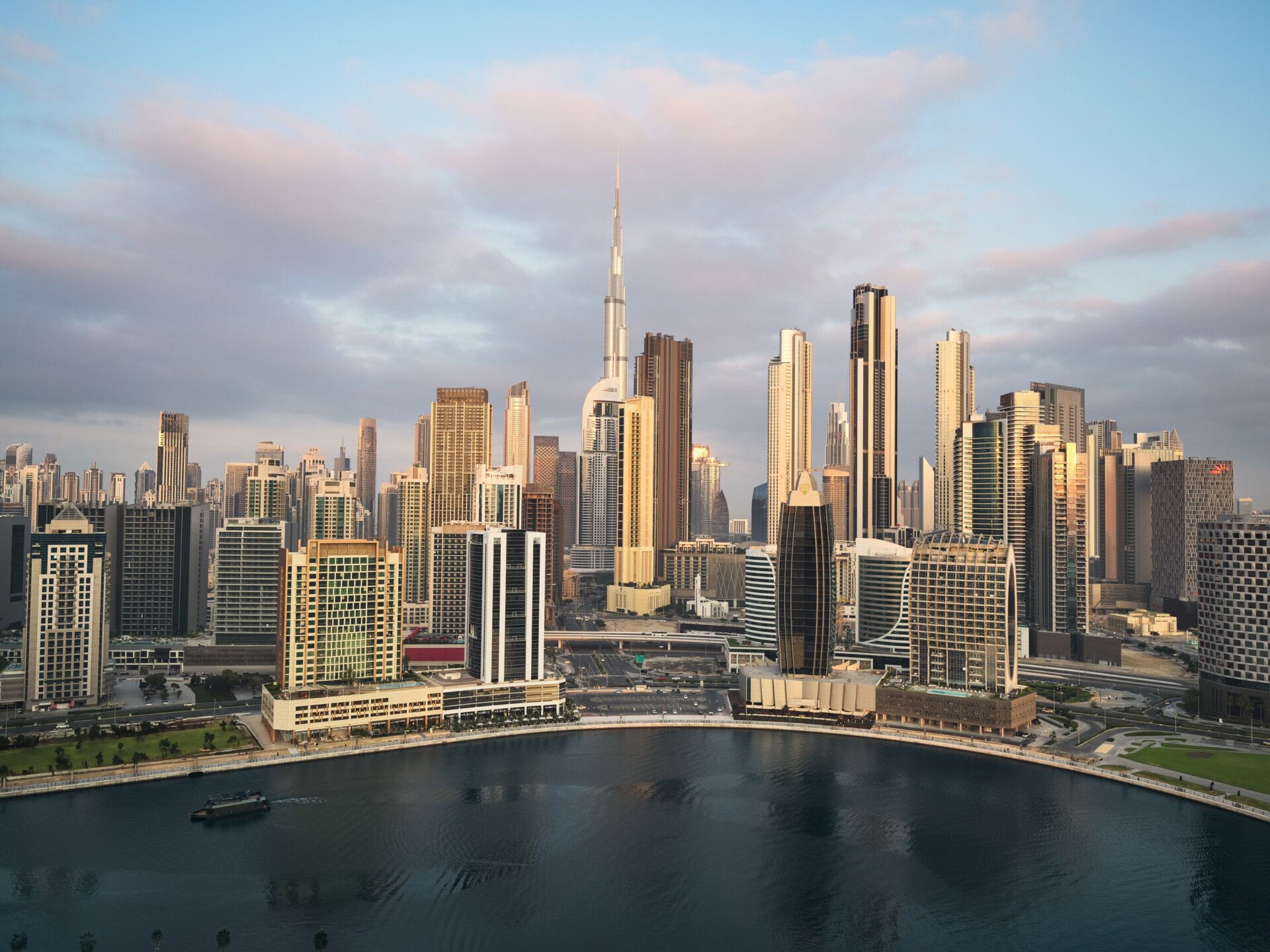 View from Marina suite at The Lana, Dubai