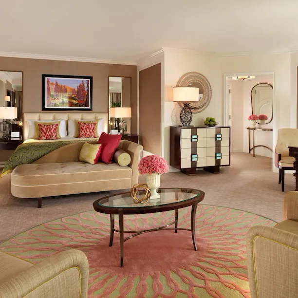 Junior Suite with Desk and sitting area, The Beverly Hills Hotel