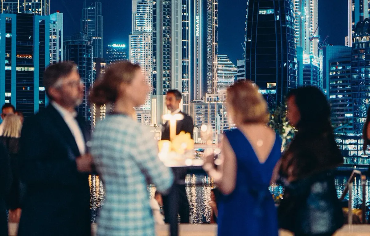 Food and drinks details at Riviera by Jean Imbert