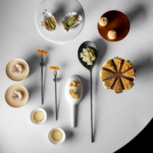 Alain Ducasse At The Dorchester Summer Menu dishes