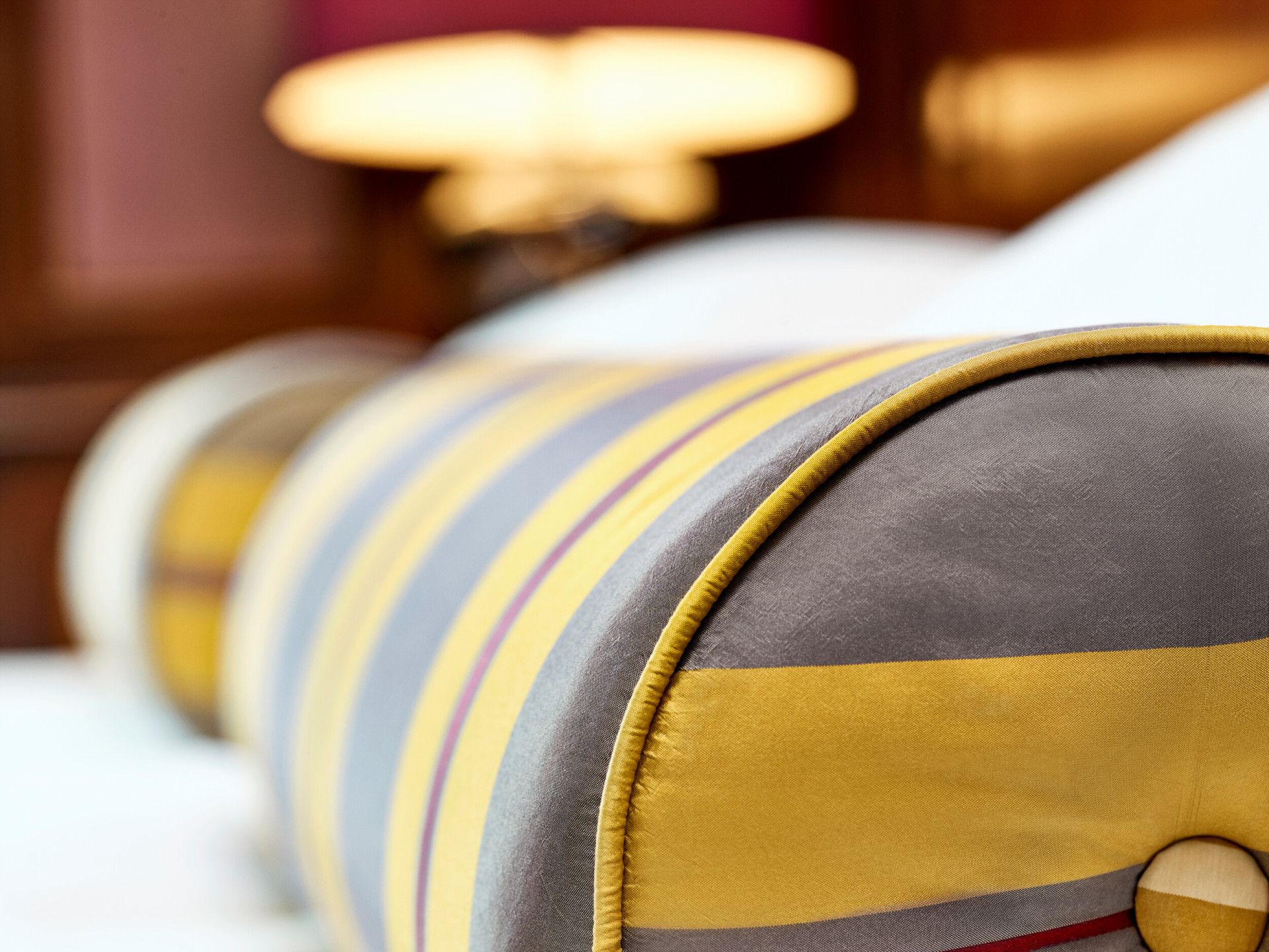 Pillow detail in the Junior Suite